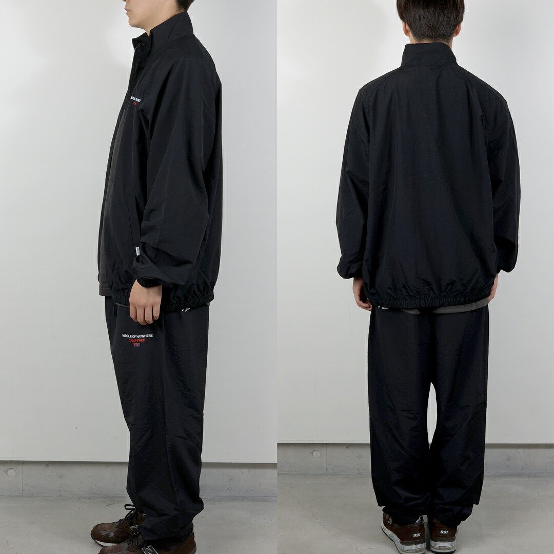 楽天市場】CAMPFREE トラックスーツ 上下 ナイロンジャケット