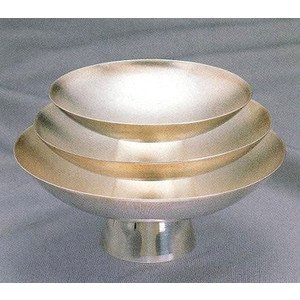 楽天市場】【送料無料】純銀盃 組銀盃 5寸 三ツ組 : カナシチ 楽天市場店