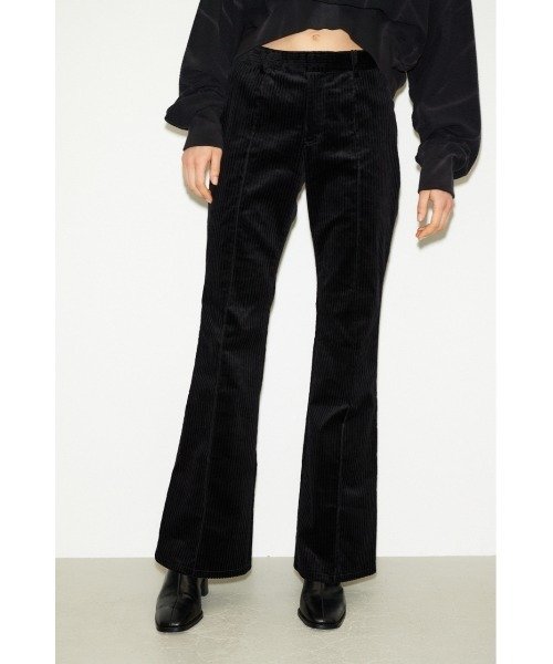 THROW by SLY スラックス パンツ STRETCH CORDUROY FLARE PT