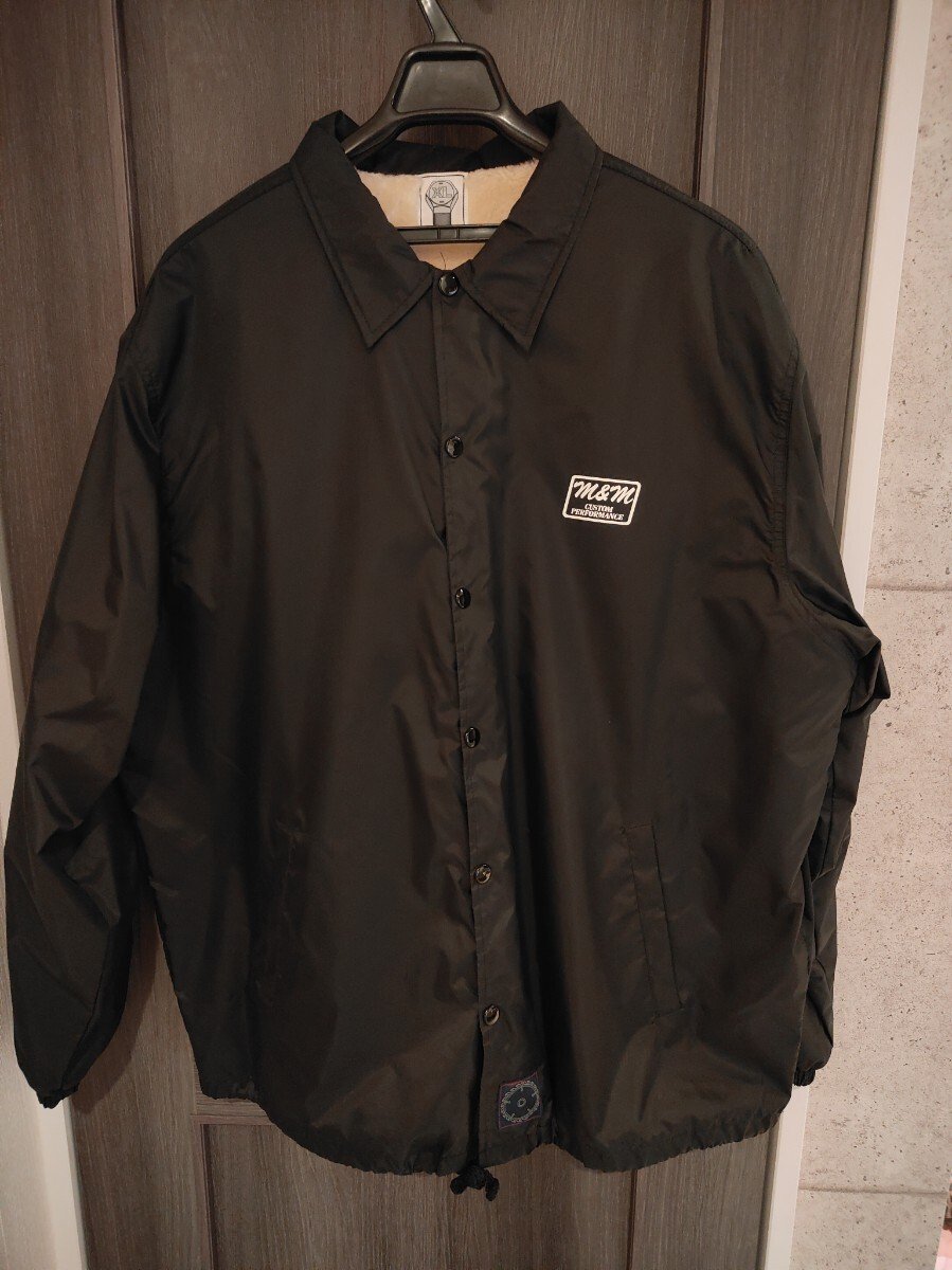 送料込 M＆M custom performance ボア コーチジャケット