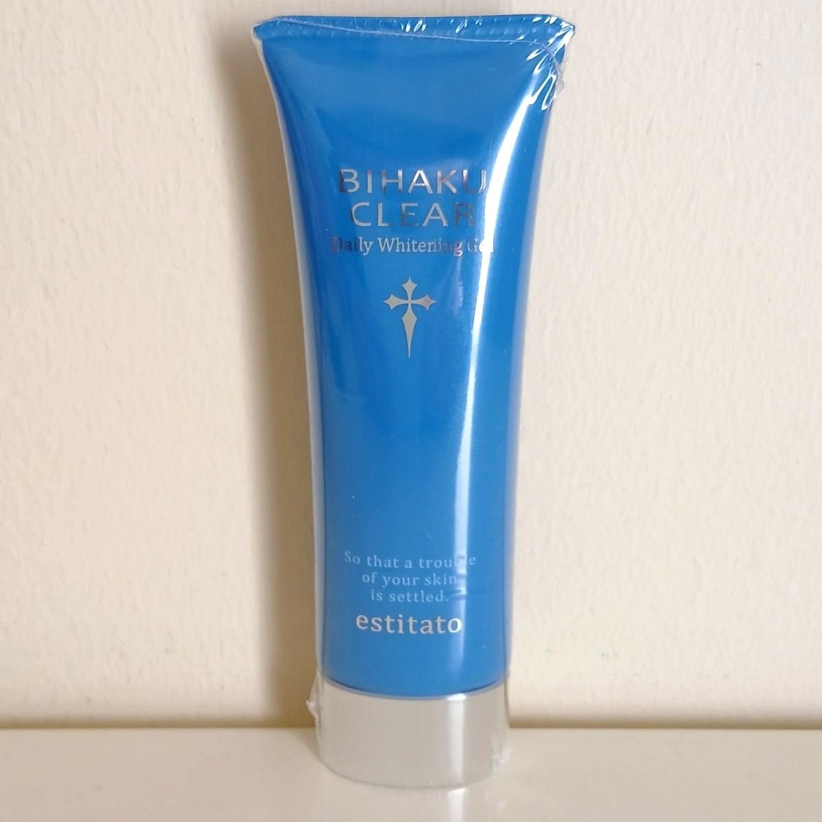 新品・未開封】安心健康ライフ ビハククリア 美白ゲルクリーム 50g