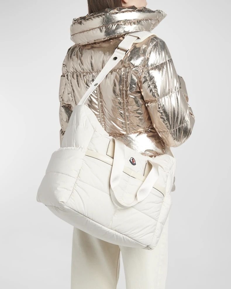 New 関税込 MONCLER 2Way マザーズバッグ パパもOK (MONCLER/マザーズ