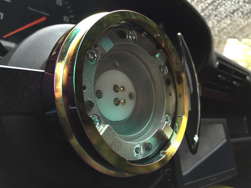 NRG 薄型 クイックリリース 取り付け（ポルシェ 993 カレラ・993）by