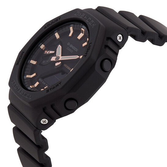 Casio G-Shock Alarm World Time Quartz Analog-Digital Black Dial