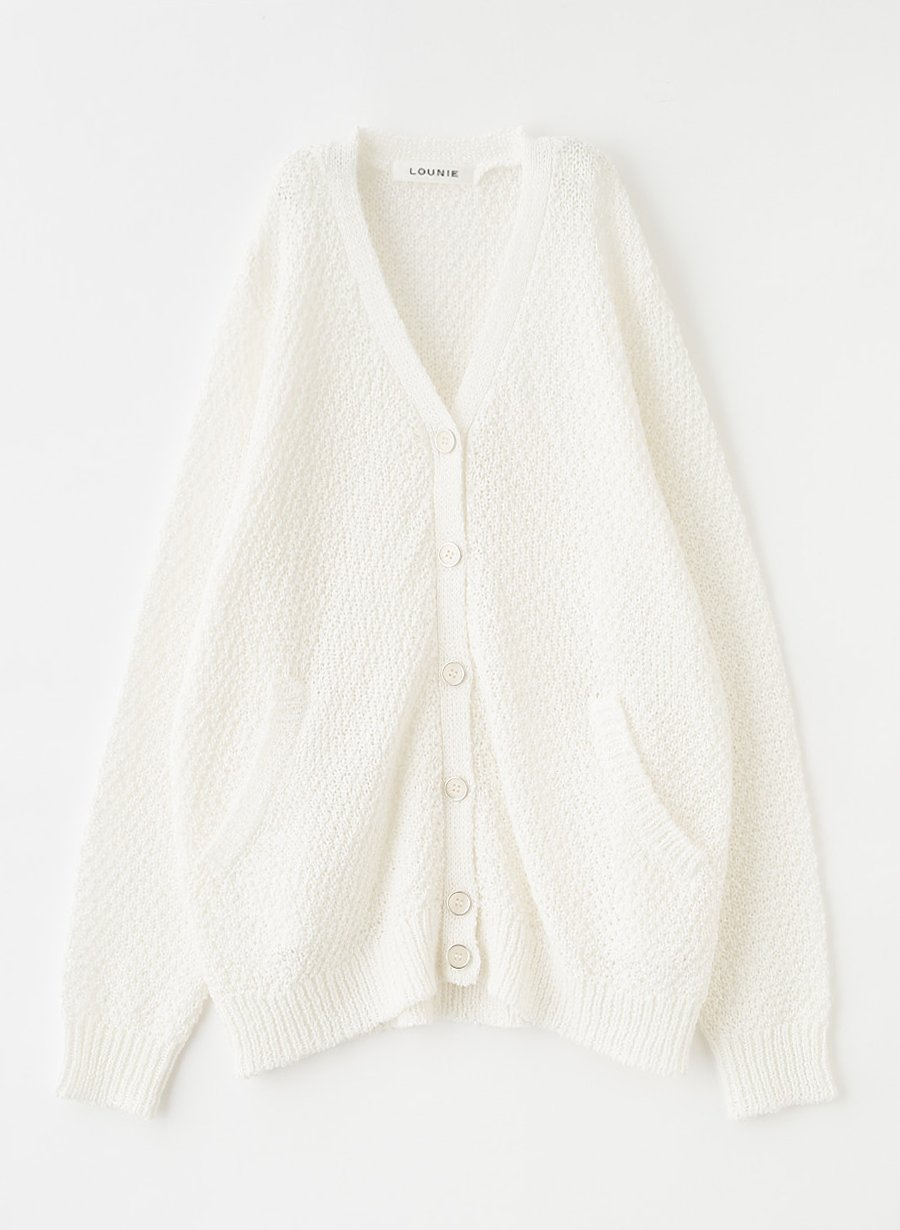 ブークレーミックスニットカーディガン｜LOUNIE（ルーニィ）公式サイト