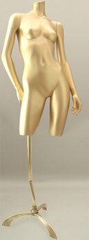 レディス・モードトルソー(7号・ゴールド)