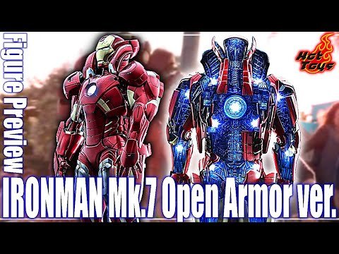HotToys】IRONMAN Mk.7 Open Armor version DICAST Figure Preview