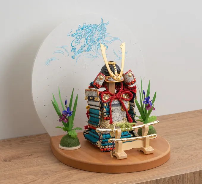 五月人形「縹裾濃糸縅の鎧」｜五月人形の通販 ふらここ