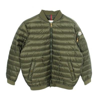 MONCLER レディースダウンコート、ダウンジャケット（色：カーキ系