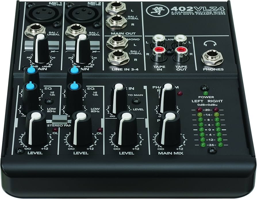 Amazon | MACKIE マッキー アナログミキサー 402VLZ4 国内正規品