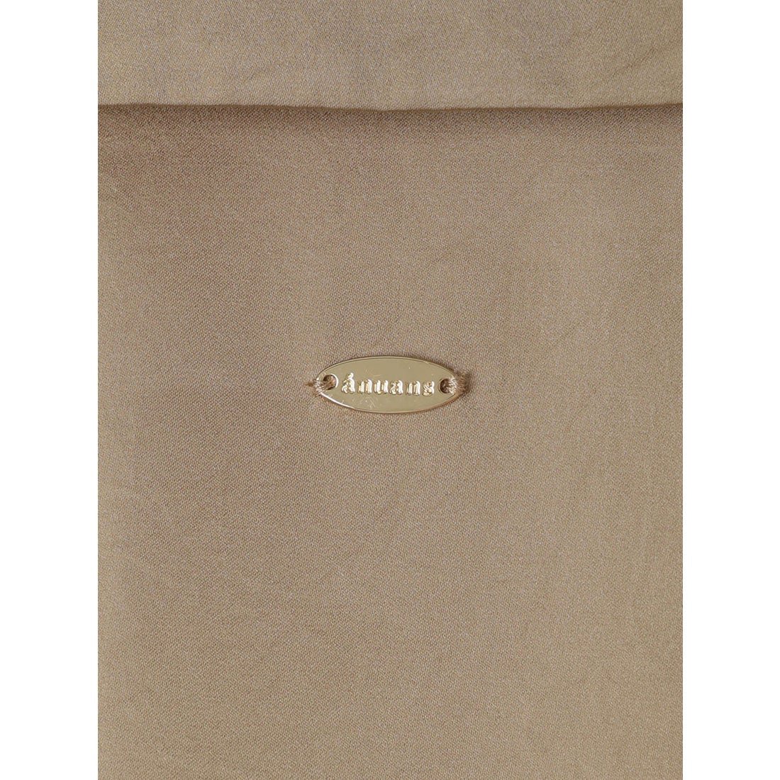 アニュアンス anuans キャミレイヤードカシュクールブラウス （BEIGE