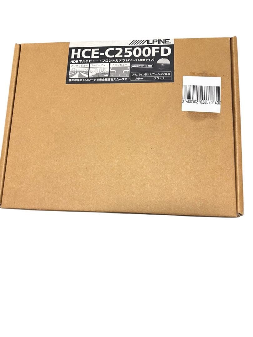 【未使用・新品】ALPINE HCE-C2500FD フロントカメラ ALPINE（アルパイン） HCE-C2500FD アルパイン製ナビ専用マルチビュー