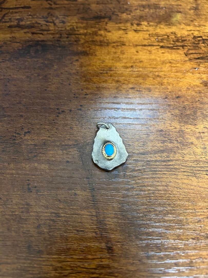 k18 ターコイズ付 平打メタル FIRST ARROW's（ファーストアローズ） K18付アラベスク・ターコイズ