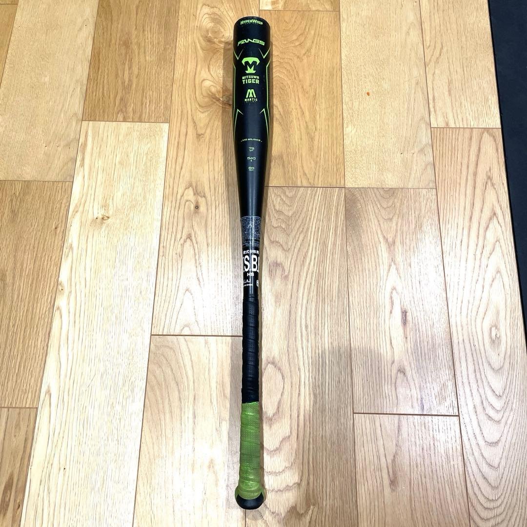 レボルタイガーハイパーウィップＪグリップ 美品 79cm 540g 革命的楕円形グリップ仕様！美津和タイガー レボルタイガーハイパー