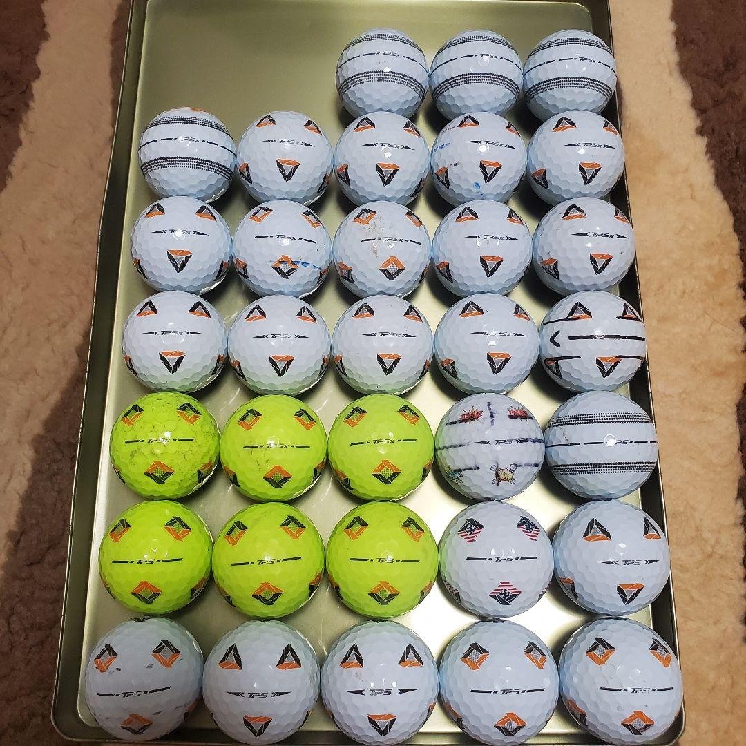 テーラーメイドロストボール年式種類混合 練習用 82個 TaylorMade（テーラーメイド） ロストボール 各種混合 マットイエロー