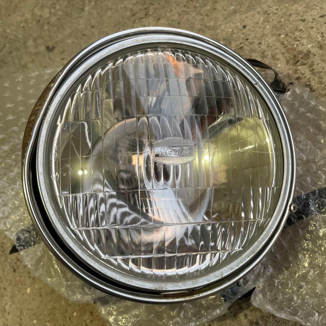 gt380 Koito ヘッドライト 純正 gt380純正ヘッドライト SUZUKI 厚リム KOITO - メルカリ