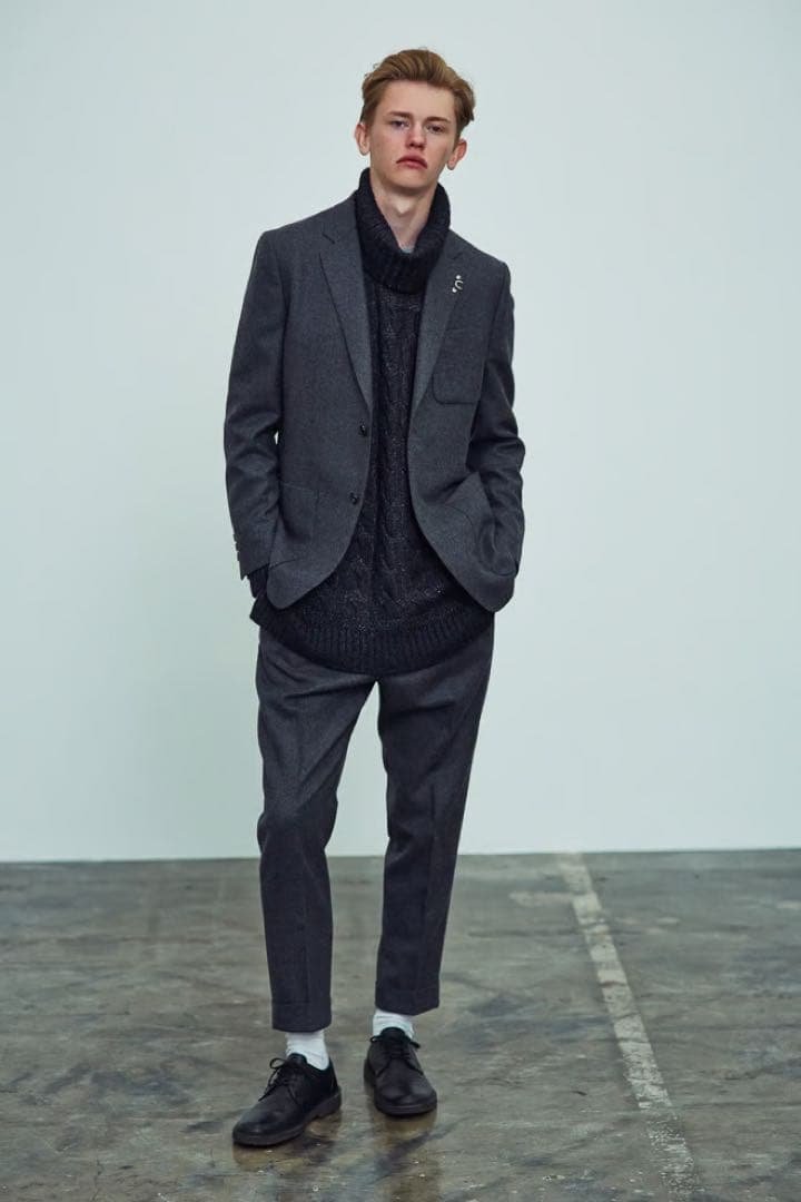 【Name.】チャコールグレーフランネルセットアップ Name.】チャコールグレーフランネルセットアップ 👟