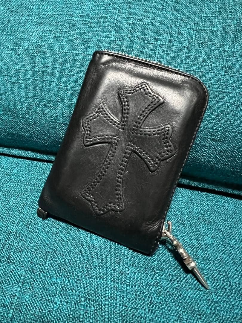 CHROME HEARTS TINY ZIP タイニー ジップ ウォレット CHROME HEARTS（クロムハーツ） TINY ZIP タイニージップ クロスパッチ
