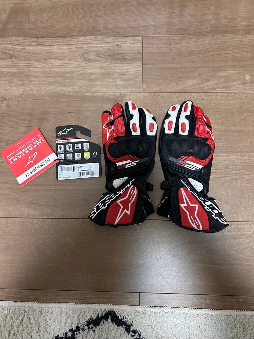 Alpinestars SP-8 V3 レザーグローブ XL アルパインスター アルパインスターズ（alpinestars） SP-8 v3 LEATHER GLOVE レザー